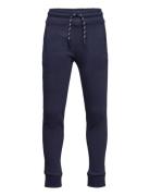 Cotton Jogger-Style Trousers Navy Mango