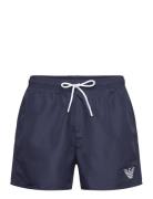 Mens Woven Boxer Navy Emporio Armani