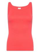 Kacarna Tank Top Red Kaffe