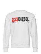 S-Ginn-Div Sweat-Shirt White Diesel