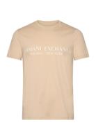 T-Shirt Cream Armani Exchange