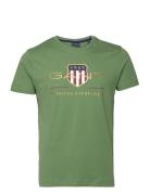 D2. Archive Shield Ss T-Shirt Green GANT