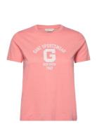 Reg Logo Ss T-Shirt Pink GANT