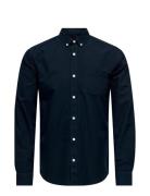 Onsremy Ls Reg Wash Oxford Shirt Navy ONLY & SONS