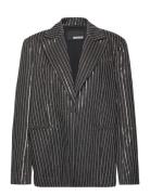 Sequin Twill Blazer Black ROTATE Birger Christensen