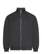 Reversible Over D Track Jacket Black HAN Kjøbenhavn