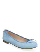 Biamadison Ballerina Suede Blue Bianco