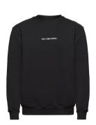 Graphic Font Regular Crewneck Black HAN Kjøbenhavn