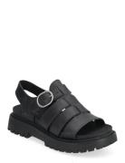 Clairemont Way Fisherman Sandal Black Full Grain Black Timberland