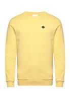 Basic Badge Sweat - Gots/Vegan Yellow Knowledge Cotton Apparel