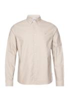 Kristian Oxford Shirt Beige Les Deux