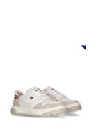 Low Cut Lace-Up Sneaker Cream Tommy Hilfiger