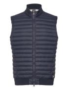 Mens Down Vest Navy Colmar