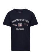 Vin T-Shirt Manuel Jr.boy Navy VINSON