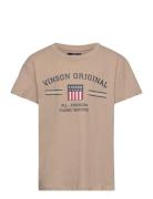 Vin T-Shirt Manuel Jr.boy Beige VINSON