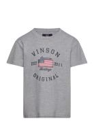 Korbin Reg Sj Vin J Tee Grey VINSON