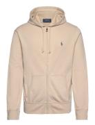 Spa Terry Full-Zip Hoodie Beige Polo Ralph Lauren