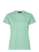 Cotton Jersey Crewneck Tee Green Polo Ralph Lauren