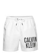 Medium Drawstring-Nos White Calvin Klein