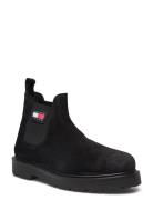 Tommy Jeans Suede Boot Black Tommy Hilfiger