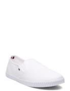 Canvas Slip-On Sneaker White Tommy Hilfiger
