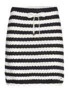 Tjw Striped Crochet Skirt Black Tommy Jeans