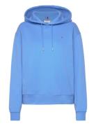 Reg Flag On Chest Hoodie Blue Tommy Hilfiger