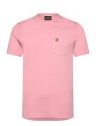 Pocket T-Shirt Pink Lyle & Scott