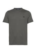 Ringer T-Shirt Green Fred Perry