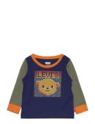 Levi's® Pixel Bear Colorblocked Tee Blue Levi's