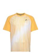 Performance T-Shirt Men Yellow Head