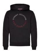 Monotype Roundall Hoody Black Tommy Hilfiger