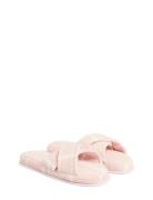 Stripe Cross Slippers Pink GANT