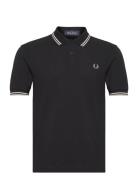 Twin Tipped Fp Shirt Black Fred Perry