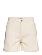 Onlvega Hw Mom Dnm Shorts Noos White ONLY