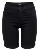 Onlrain Life Mid Long Dnm Shorts Noos Black ONLY