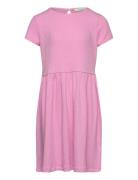 Solid Rib Dress Pink Tom Tailor