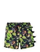 Nmmmaz Gigantosaurus Long Swimshorts Vde Patterned Name It