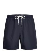 Bs Havana Regular Fit Swim Shorts Navy Bruun & Stengade