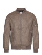 Jjerocky Faux Suede Bomber Noos Brown Jack & J S