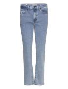724 High Rise Straight Middle Blue LEVI´S Women