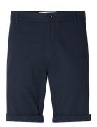Slhslim-Luton Flex Shorts Noos Blue Selected Homme