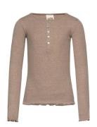 T-Shirt Long-Sleeve Beige Sofie Schnoor Young