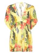 Top Tropical Party Yellow Desigual