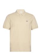 Reg Shield Ss Pique Polo Beige GANT