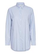 Os Luxury Oxford Bd Striped Shirt Blue GANT