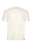 Linen Ss T-Shirt Cream GANT