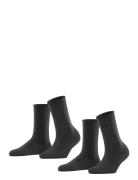 Basic Pure So 2P Grey Esprit Socks