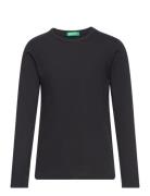 Long Sleeves T-Shirt Black United Colors Of Benetton