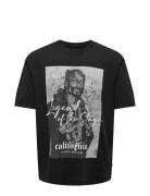 Onscelebrity Rap Ovz Ss Tee Black ONLY & SONS